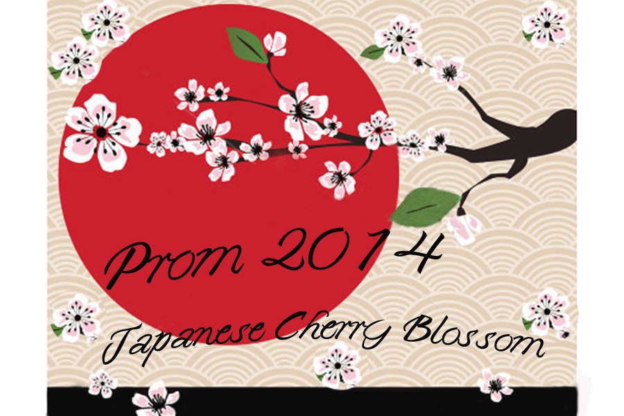 Japanese Cherry Blossom prom theme