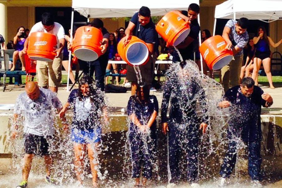 Campus+takes+the+Ice+Bucket+Challenge