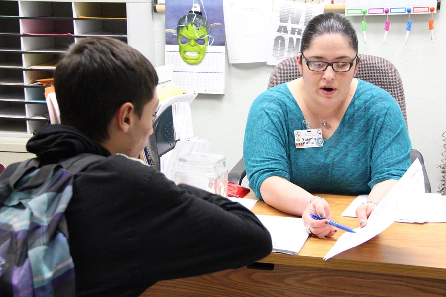 Counselors help students achieve their goals