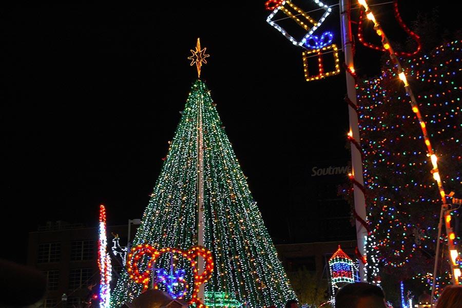 Lighting of the Christmas tree