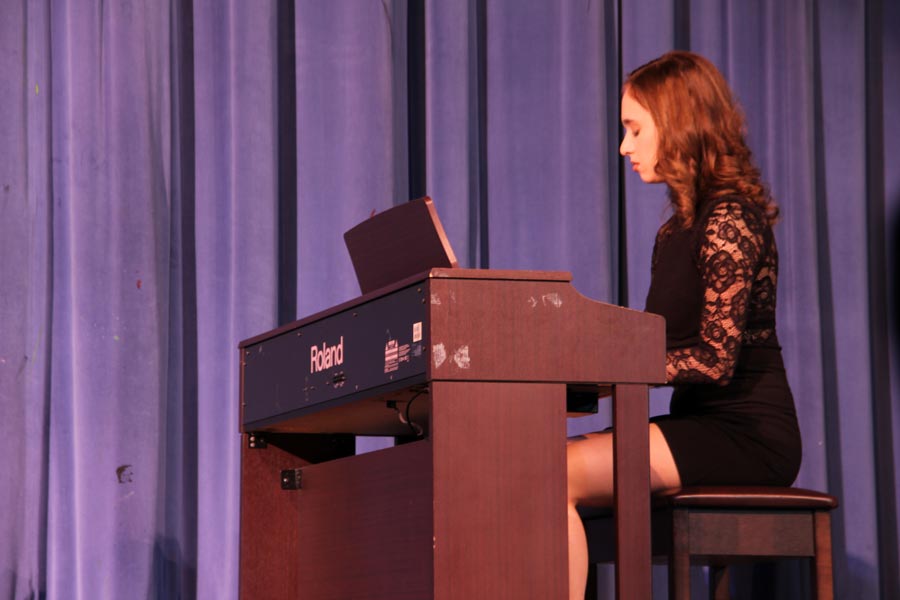 Piano recital, in the theater, May 18.