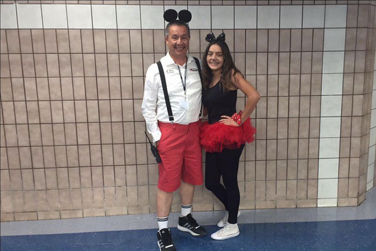 Oh boy its Halloween with Mickey, Minnie