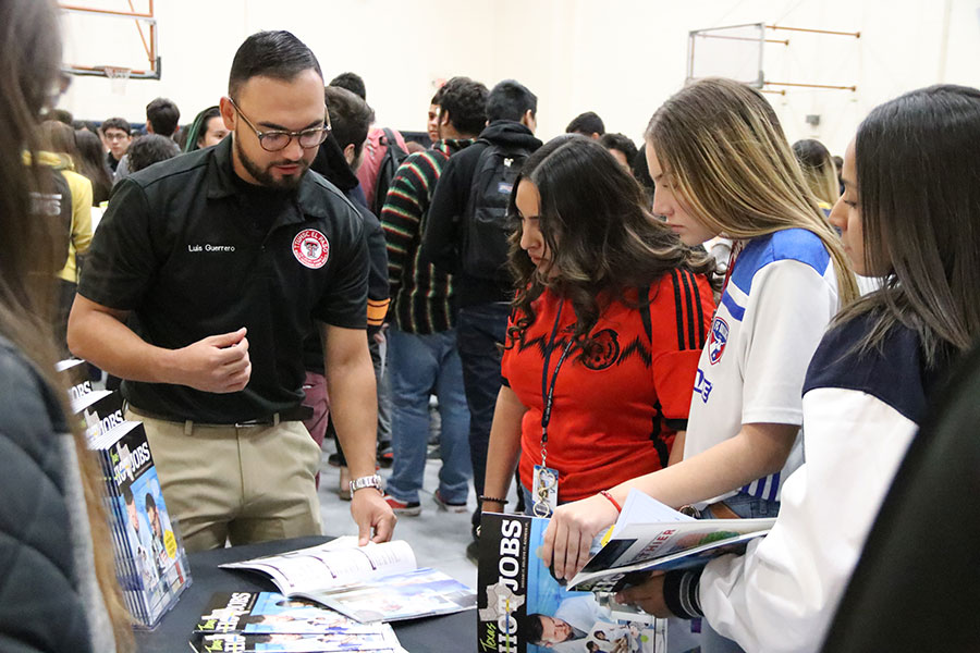 Colleges visit campus On College Week, Oct. 21 to help students.